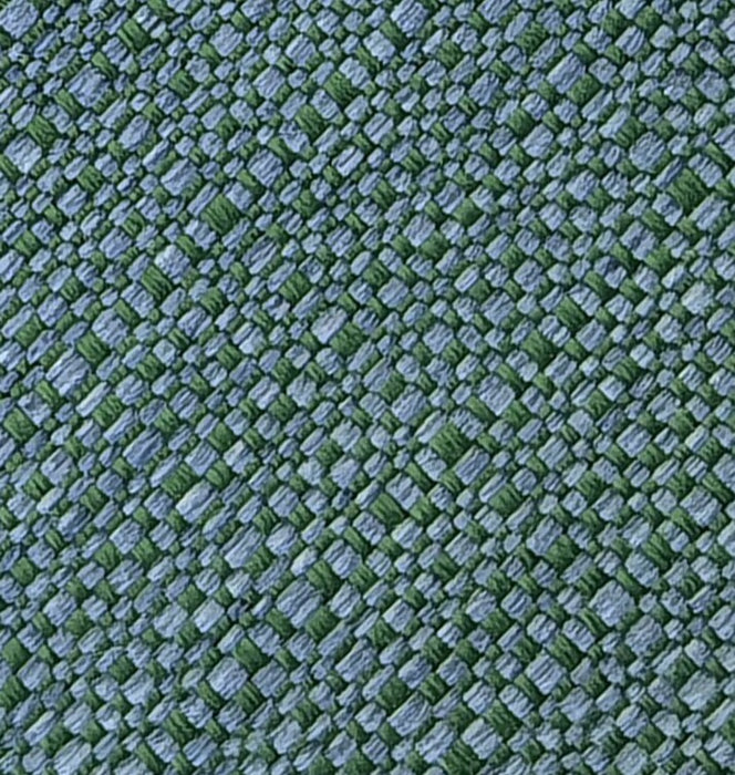 Fauteuil en forme d’œuf Coco de Kort & Co. pour la terrasse à l’extérieur - osier en résine tressé à la main, résistant aux rayons UV et aux intempéries - naturel et vert