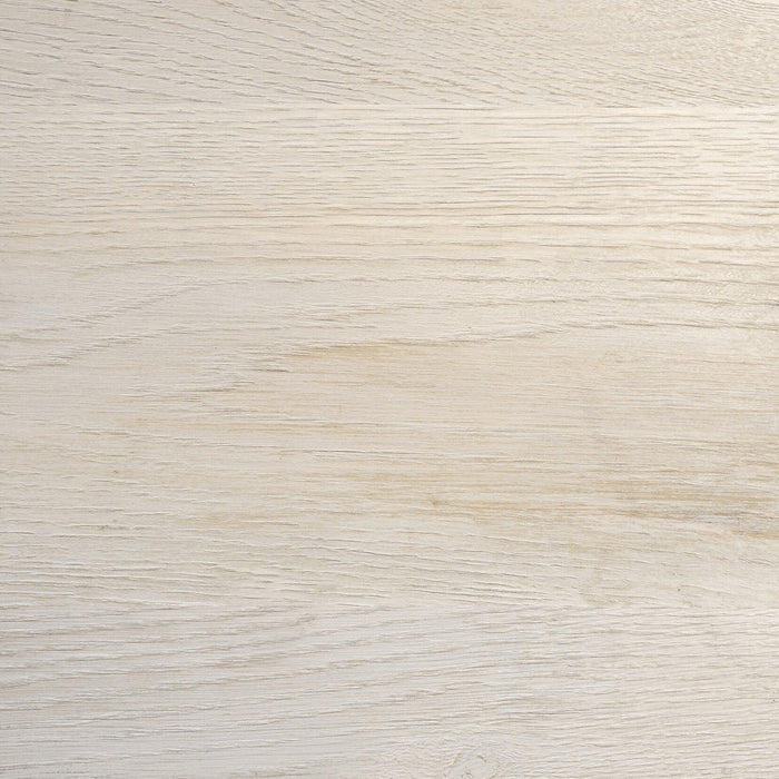 Bureau en forme de L Costa de 65,12 po de qualité commerciale à 3 tiroirs avec armoire - marron blanchi