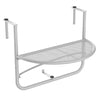 Table De Balcon Suspendue Ajustable Outsunny, Blanche