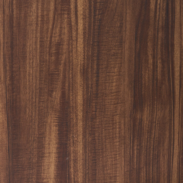 Lit à panneaux Dante de Scott Living avec tête de lit et cadre de lit, brun - format grand lit