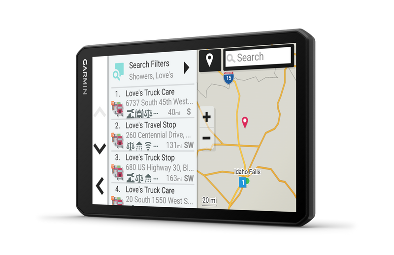 Garmin Dēzl™ Otr710 Gps De Camion 7\" - Camera De Tableau De Bord Avec Itineraires Personnalises Et Ecran Tactile De 7\"