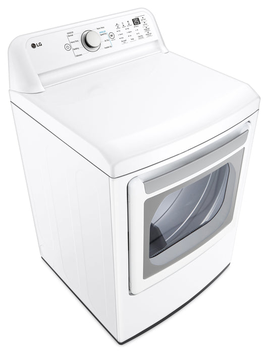 Sécheuse électrique LG de 7,3 pi³ - blanche - DLE7150W