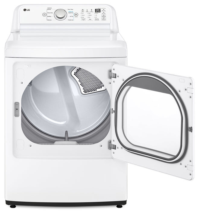 Sécheuse électrique LG de 7,3 pi³ - blanche - DLE7150W