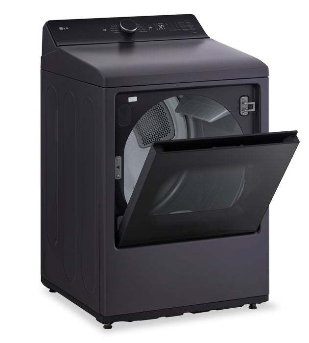 Laveuse à chargement par le haut LG 6,1 pi³ avec EasyUnload et sécheuse électrique LG 7,3 pi³ avec EasyLoad - noires