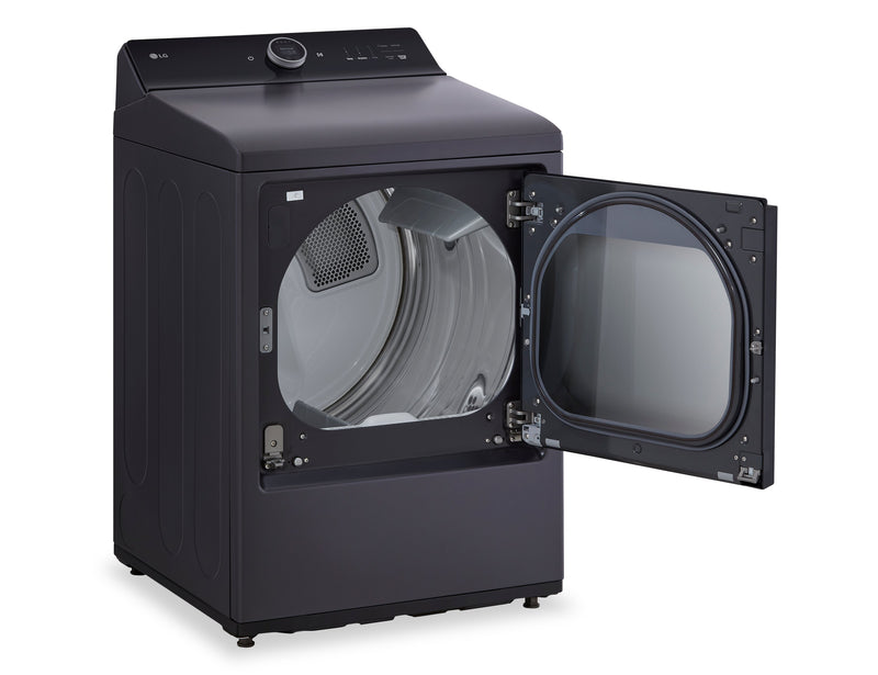 Laveuse à chargement par le haut LG 6,3 pi³ avec eZDispense et sécheuse électrique LG 7,3 pi³ avec porte EasyLoad 