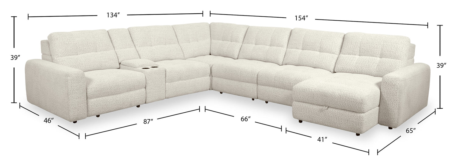 Sofa sectionnel modulaire coulissement lectrique de droite Eleva... - Brick Sofa sectionnel modulaire coulissement lectrique de droite Eleva... - Brick