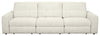 Sofa modulaire Elevate de Scott Living de 115 po en tissu en chenille avec coulissement électrique - beige