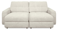  Causeuse modulaire Elevate de Scott Living de 82 po en tissu en chenille avec coulissement électrique - beige