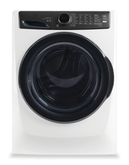 Laveuse à chargement frontal Perfect SteamMC de 5,2 pi³ et sécheuse à gaz de 8 pi³ Electrolux - blanches 
