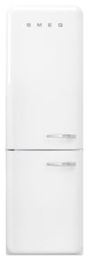 Réfrigérateur Smeg rétro de 11,7 pi3 à congélateur inférieur - FAB32ULWH3