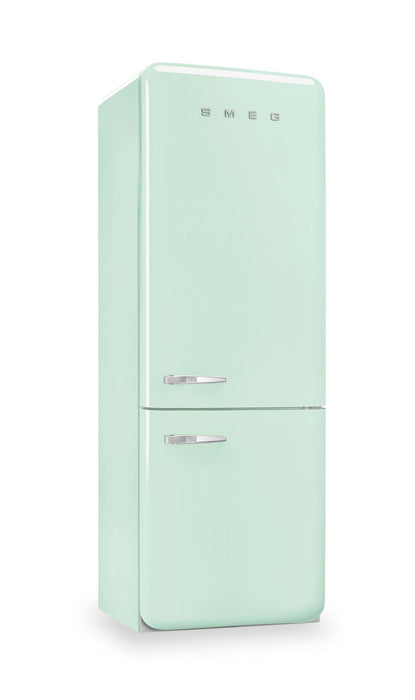 Réfrigérateur Smeg rétro de 18 pi3 à congélateur inférieur - FAB38URPG