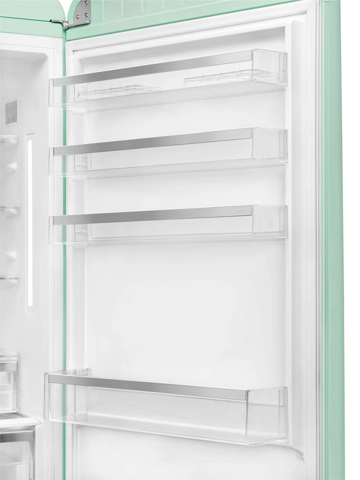 Réfrigérateur Smeg rétro de 18 pi3 à congélateur inférieur - FAB38URPG