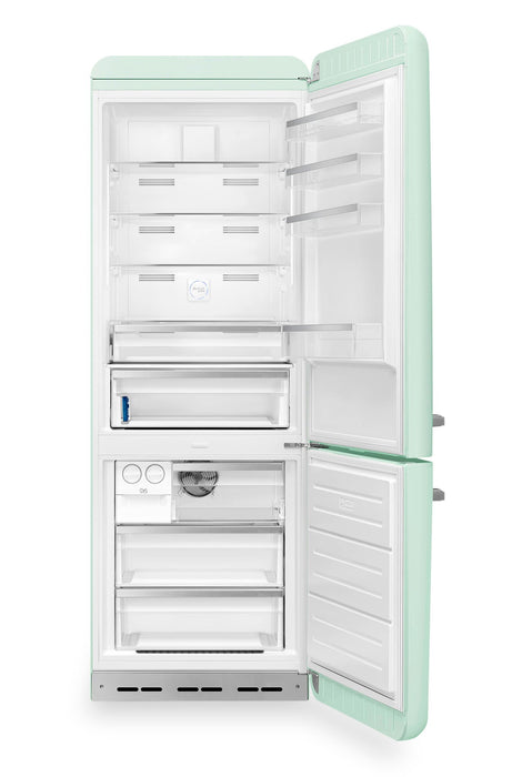 Réfrigérateur Smeg rétro de 18 pi3 à congélateur inférieur - FAB38URPG