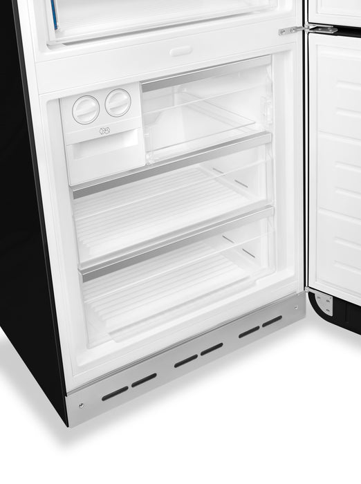 Réfrigérateur Smeg rétro de 18 pi3 à congélateur inférieur - FAB38URBL