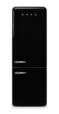 Réfrigérateur Smeg rétro de 18 pi3 à congélateur inférieur - FAB38URBL