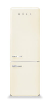 Réfrigérateur Smeg rétro de 18 pi3 à congélateur inférieur - FAB38URCR