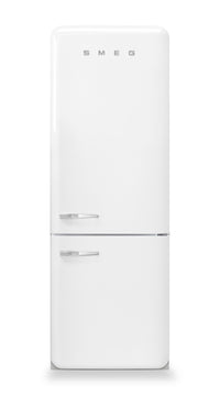 Réfrigérateur Smeg rétro de 18 pi3 à congélateur inférieur - FAB38URWH
