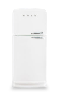 Réfrigérateur Smeg rétro de 19,28 pi3 à congélateur supérieur - FAB50ULWH3