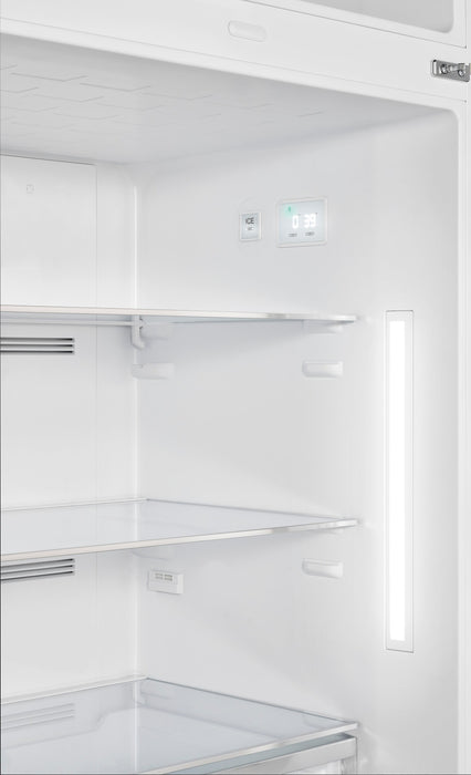 Réfrigérateur Smeg rétro de 19,28 pi3 à congélateur supérieur - FAB50URRD3