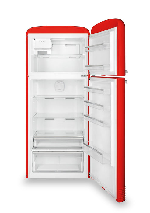 Réfrigérateur Smeg rétro de 19,28 pi3 à congélateur supérieur - FAB50URRD3