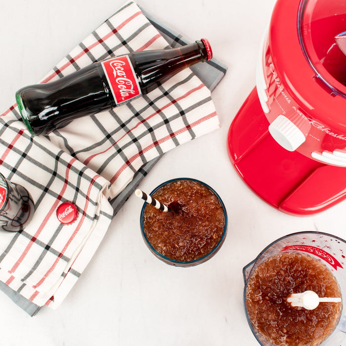 Station de boissons glacées Coca-ColaMD de 40 oz de Nostalgia - CKFBS40CR
