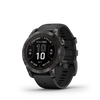 Garmin Fenix® 7 Pro Montre Gps Intelligente - Suivi De La Sante Avec Chargement Solaire, 42 Mm - Gris Carbone
