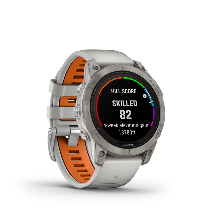 Garmin Fenix® 7 Pro Montre Gps Intelligente - Suivi De La Sante Avec Chargement Solaire, 47 Mm - Titane