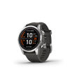 Garmin Fenix® 7s Pro Montre Gps Intelligente - Suivi De La Sante Avec Chargement Solaire, 42 Mm - Argent