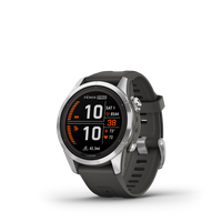 Garmin Fenix® 7s Pro Montre Gps Intelligente - Suivi De La Sante Avec Chargement Solaire, 42 Mm - Ar
