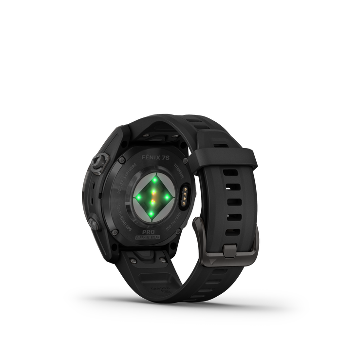 Garmin Fenix® 7s Pro Montre Gps Intelligente - Suivi De La Sante Avec Chargement Solaire, 42 Mm - Gris Carbone