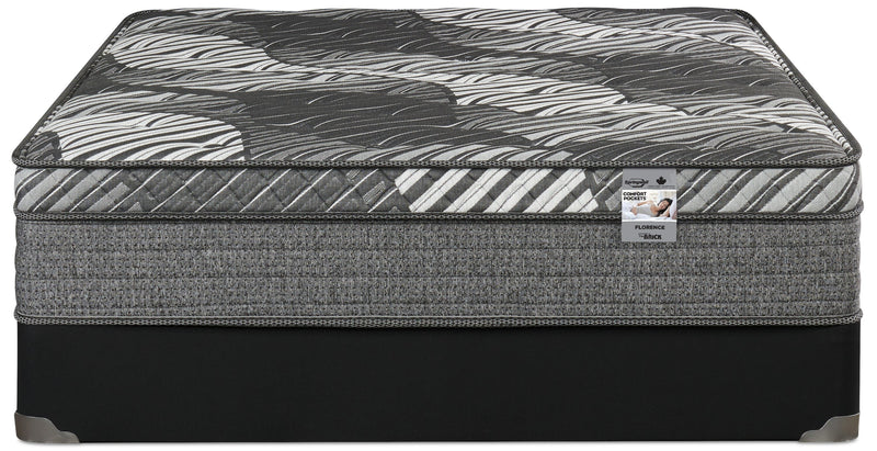 Ensemble matelas semi-ferme à Euro-plateau Florence de Springwall pour lit simple