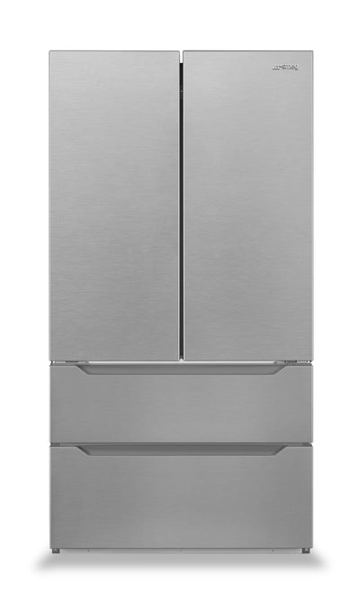 Smeg 22.46 Cu. Ft. French-Door Refrigerator - FQ55UFX|Réfrigérateur Smeg de 22,46 pi3 à portes françaises - FQ55UFX