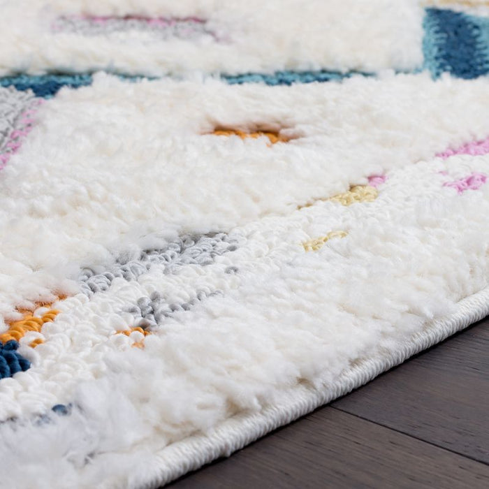 Carpette Lola à motifs de chevrons 5 x 8
