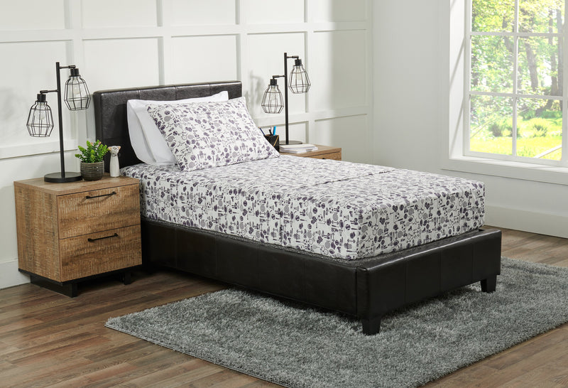 Ensemble de draps Joey 4 pièces en coton pour lit double