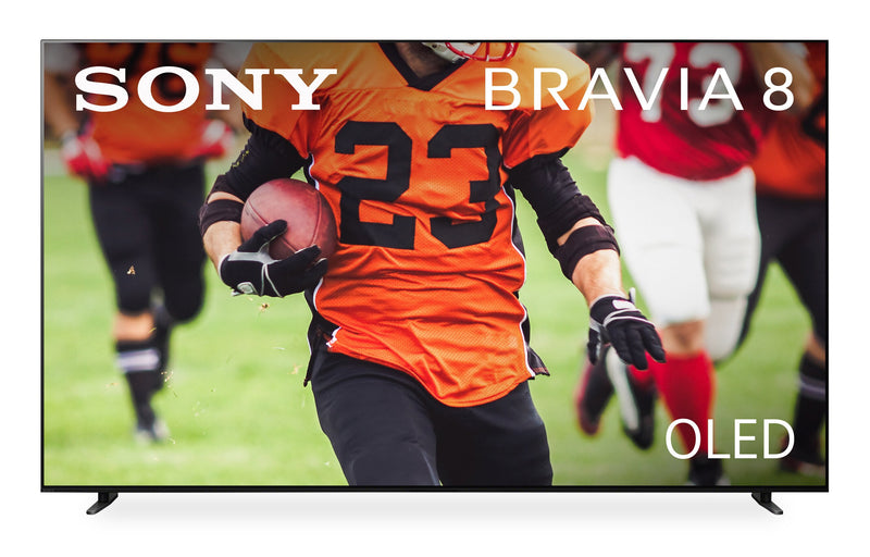 Téléviseur intelligent DELO Bravia 8 de Sony 4K de 77 po à 120 Hz avec HDR10