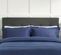 Ensemble de housse de couette Indigo 3 pièces de Kort & Co. pour très grand lit