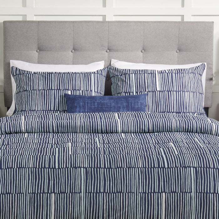 Ensemble d'édredon Lines 4 pièces de Kort & Co. pour grand lit