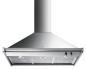 Hotte de cuisinière murale Smeg de 36 po - KD90XU