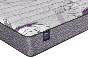 Matelas luxueux ferme à plateau régulier Kylie 2.0 de collection Essential de Sealy pour grand lit