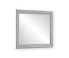 ["Miroir de commode de chambre à coucher Kylie, à fixer au meuble ou à suspendre au mur - sable"]