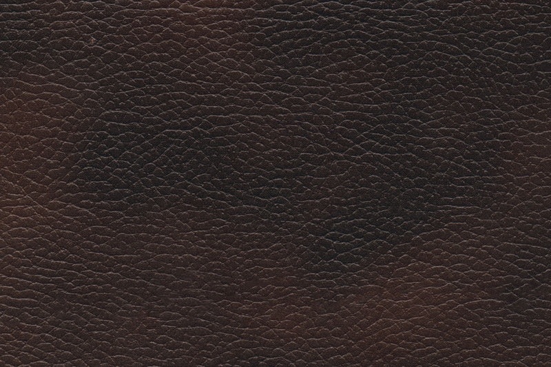 Fauteuil à inclinaison électrique Leo de 41 po en tissu d’apparence cuir - brun noyer