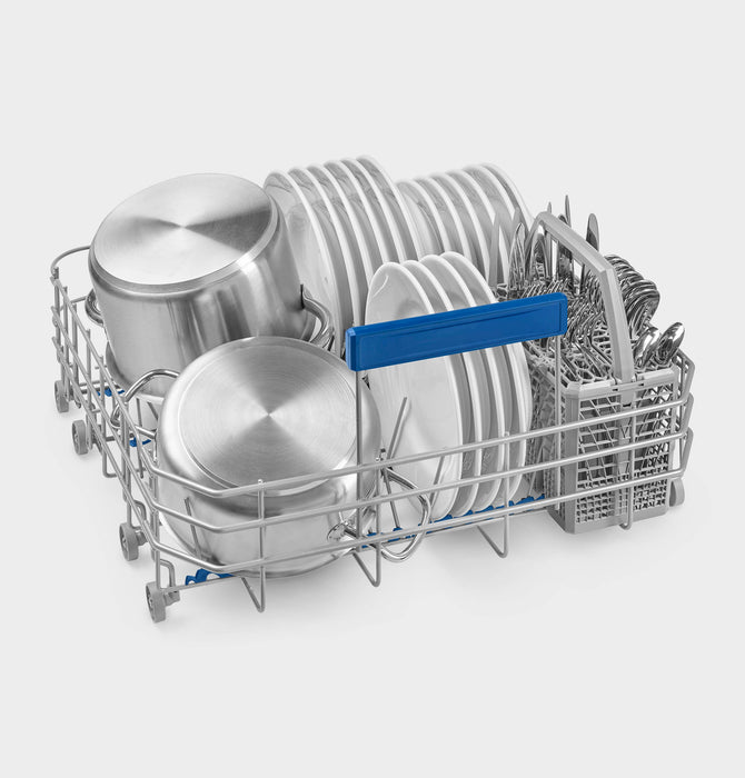 Lave-vaisselle Smeg avec commandes à l’avant - LSPU8643X