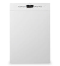 Lave-vaisselle Smeg avec commandes à l’avant - LSPU8643WH
