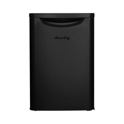 Danby 17.68" 2.6 Cu. Ft. Compact Fridge - Matte Black - DAR026A2BDB | Réfrigérateur compact Danby de 2,6 pi³ et de 17,68 po - noir mat - DAR026A2BDB | DAR026A2