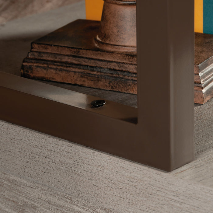 Crédence d’ordinateur Manhattan Gate de 60 po de qualité commerciale avec tablette - chêne mystique