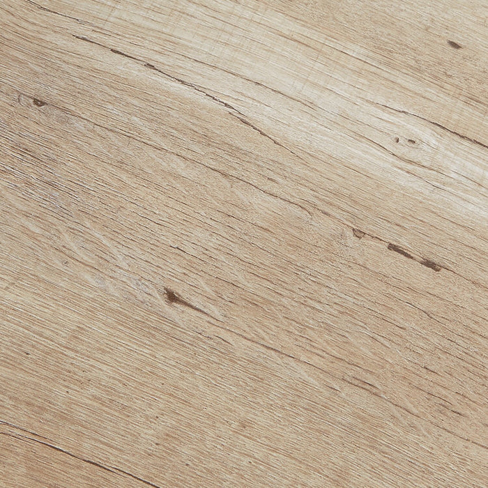 Bureau de style bahut Mason Peak de 71,10 po de qualité commerciale à 3 tiroirs avec armoire - chêne clair