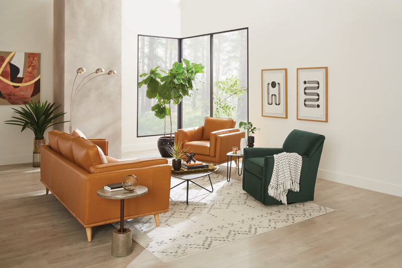 Table d'appoint Rosalee de 18 po - dessus et base en ciment gris