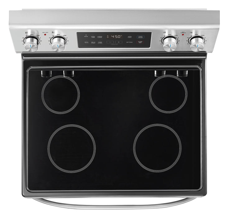 Cuisinière électrique Midea de 30 po et à capacité de 6,3 pi3 - MER30B14ASTC 