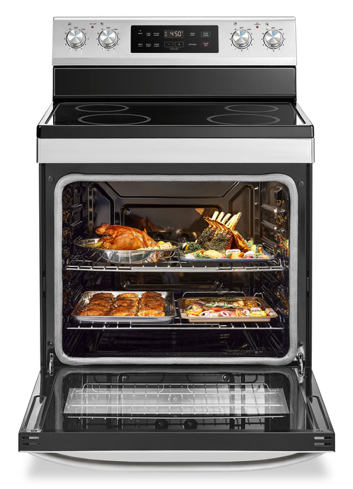 Cuisinière électrique Midea de 30 po et à capacité de 6,3 pi3 - MER30B14ASTC 