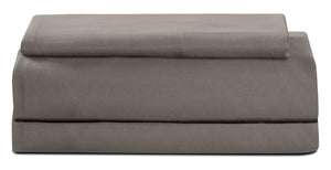 Ensemble de draps Ultra Advanced MasterguardMD 3 pièces pour lit simple - gris